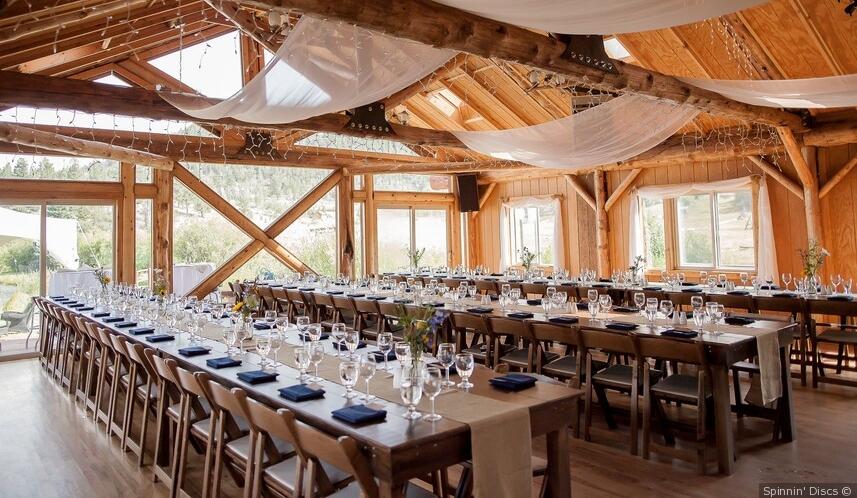 Family Style Seating Farm Tables